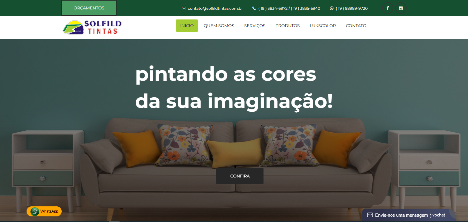 Site Institucional Premium - slide 1