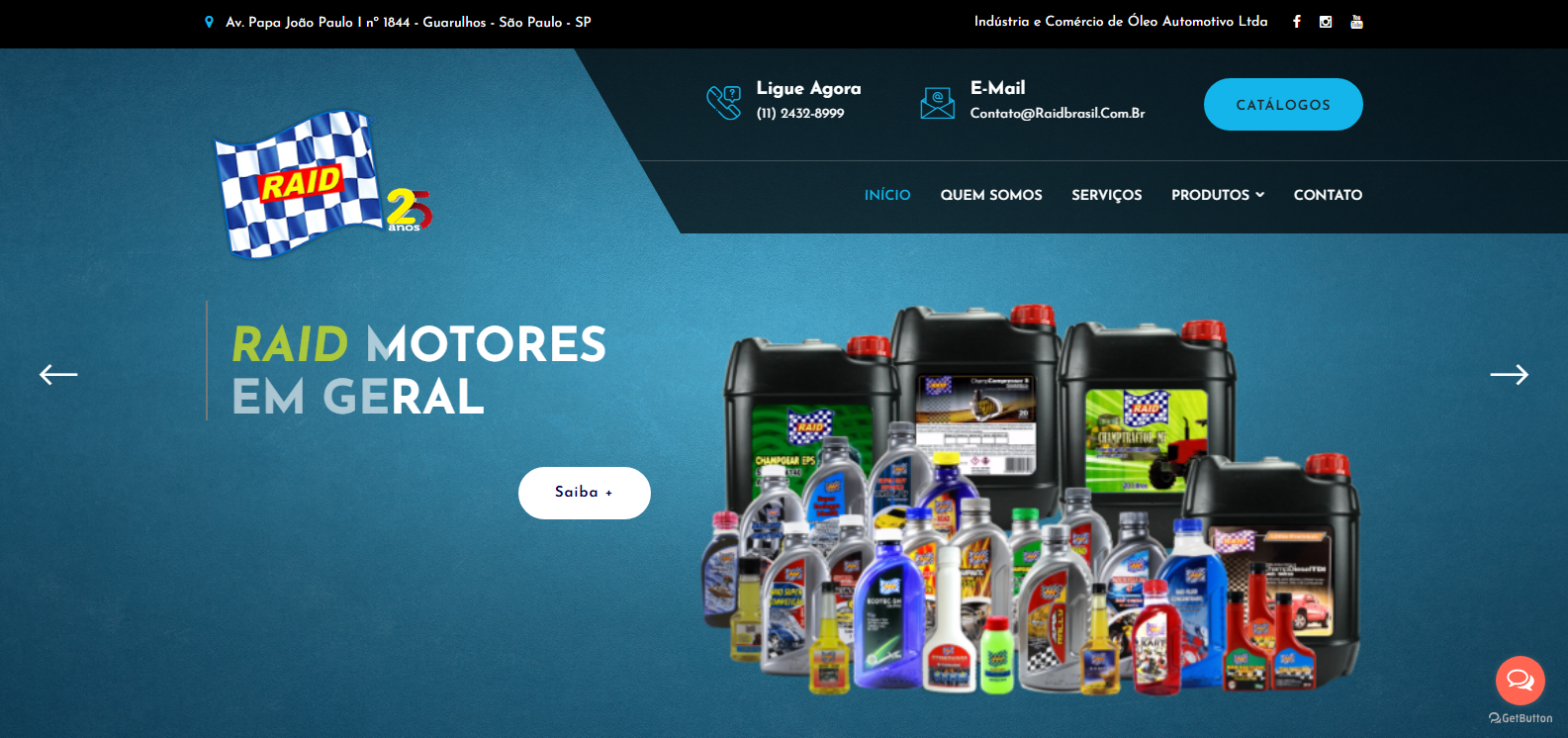 Site Institucional Premium - slide 2