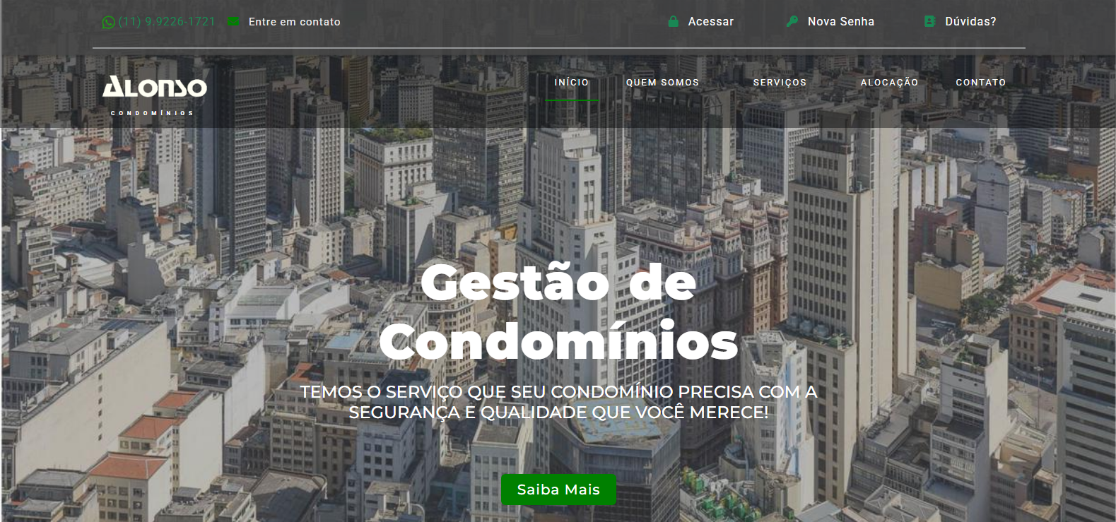 Site Institucional Premium - slide 3